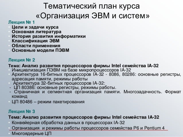 Лекция по теме Основы информатики